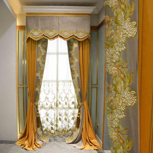 curtain & drapes light and luxurious atmosphere european american style flower decoration high precision fabric curtains for living room bed
curtain & drapes light and luxurious atmosphere european american style flower decoration high precision fabric curtains for living room bed
