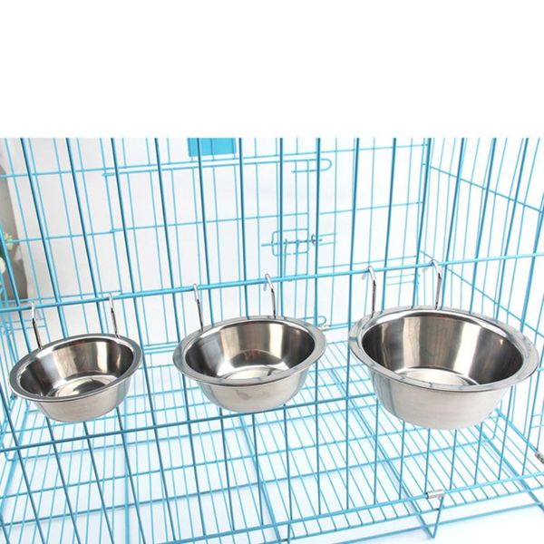 dog apparel pet feed tool stainless steel bowl food water drinking cage cup hanger travel for feeding tools
dog apparel pet feed tool stainless steel bowl food water drinking cage cup hanger travel for feeding tools