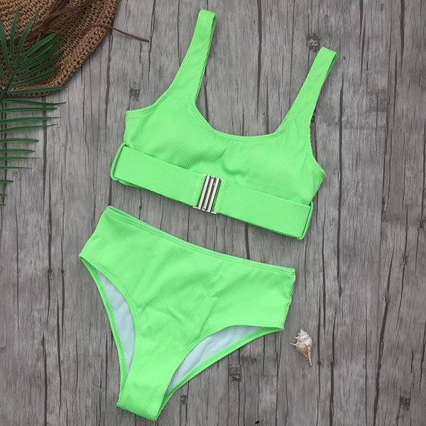 women high waist bikini push up swimsuit bathing suit two-piece swimwear beach biquini xl set white black neon green women's
women high waist bikini push up swimsuit bathing suit two-piece swimwear beach biquini xl set white black neon green women's