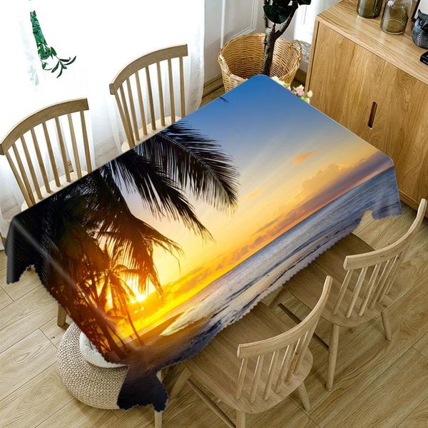 thicken cotton tablecloth 3d sunset seascape pattern island coconut tree rectangular/round table cloth for wedding picnic party
thicken cotton tablecloth 3d sunset seascape pattern island coconut tree rectangular/round table cloth for wedding picnic party