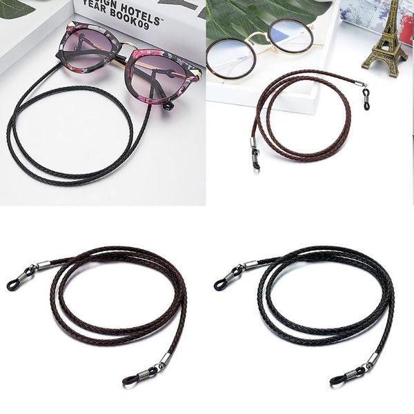 sunglasses frames simple cowhide twist rope glasses chain masked gold lanyard, Silver
sunglasses frames simple cowhide twist rope glasses chain masked gold lanyard, Silver