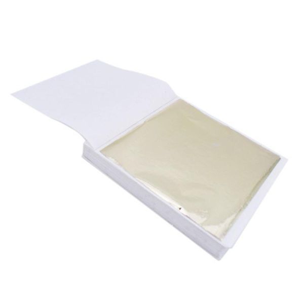 other arts and crafts 100pcs imitation gold silver foil paper leaf sheet gilding art craft birthday cake wedding dessert party decorations
other arts and crafts 100pcs imitation gold silver foil paper leaf sheet gilding art craft birthday cake wedding dessert party decorations