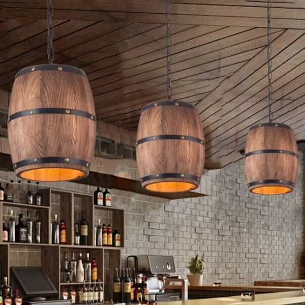 american rural industrial style wooden chandelier dining room living bedroom study antique barrel wine pendant lamps
american rural industrial style wooden chandelier dining room living bedroom study antique barrel wine pendant lamps