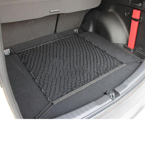 car organizer durable rear cargo trunk storage net bag boot string elastic mesh 70*70cm
car organizer durable rear cargo trunk storage net bag boot string elastic mesh 70*70cm