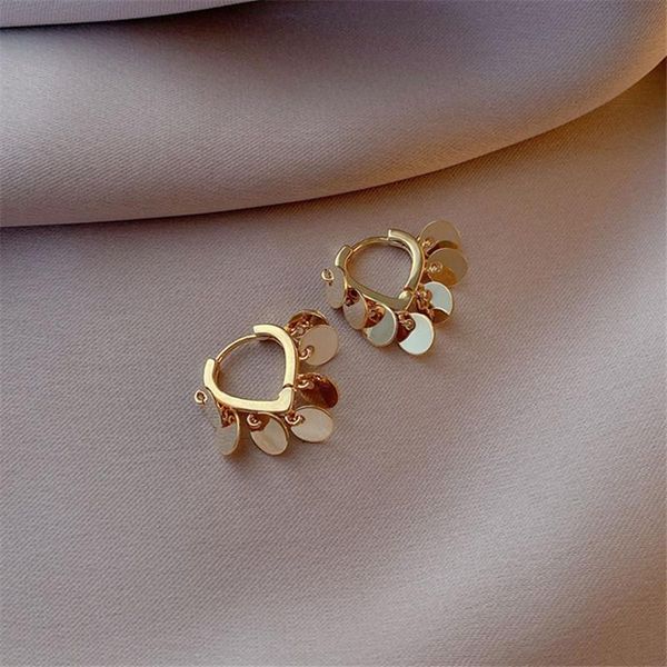 stud 925 sterling silver tassel round heart charm earrings for women girls wedding party korean fashion jewelry pendientes eh922, Golden;silver
stud 925 sterling silver tassel round heart charm earrings for women girls wedding party korean fashion jewelry pendientes eh922, Golden;silver