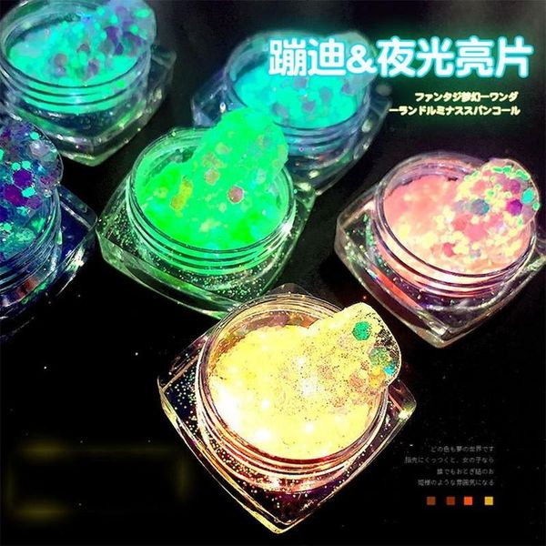 nail glitter luminous art glow in the dark 3d holographic sparky hexagon shape stickers for diy acrylic decoration, Silver;gold
nail glitter luminous art glow in the dark 3d holographic sparky hexagon shape stickers for diy acrylic decoration, Silver;gold