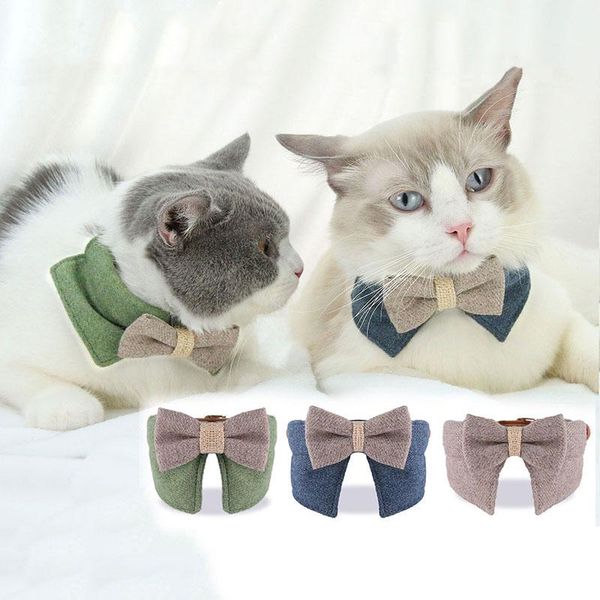 cat collars & leads pet collar triangle scarf cute large bowknot bowtie cloth necklace kitten accessories cats products for pets
cat collars & leads pet collar triangle scarf cute large bowknot bowtie cloth necklace kitten accessories cats products for pets