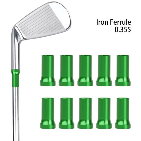 golf ferrules 10pcs aluminum .370 25mm multi colors for iron accessary .370"tip -length complete set of clubs
golf ferrules 10pcs aluminum .370 25mm multi colors for iron accessary .370"tip -length complete set of clubs
