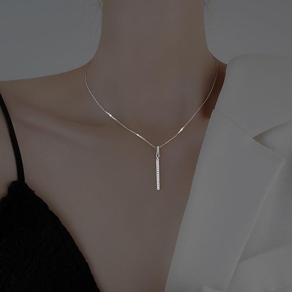 chains meyrroyu ladies fashion all-match necklace long inlaid rhinestone pendant chain clavicle jewelry wholesale, Silver
chains meyrroyu ladies fashion all-match necklace long inlaid rhinestone pendant chain clavicle jewelry wholesale, Silver