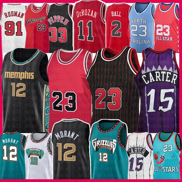 ja 12 morant 23 vince 15 carter basketball jersey scottie 33 pippen dennis 91 rodman demar 11 derozan lonzo 2 ball retro mesh jersey 2021 me, Black;red
ja 12 morant 23 vince 15 carter basketball jersey scottie 33 pippen dennis 91 rodman demar 11 derozan lonzo 2 ball retro mesh jersey 2021 me, Black;red