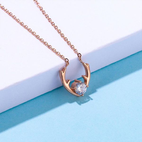 pendant necklaces jewelry for neck woman accessories antlers couples womens stainless steel fashion delicate crystal, Silver
pendant necklaces jewelry for neck woman accessories antlers couples womens stainless steel fashion delicate crystal, Silver