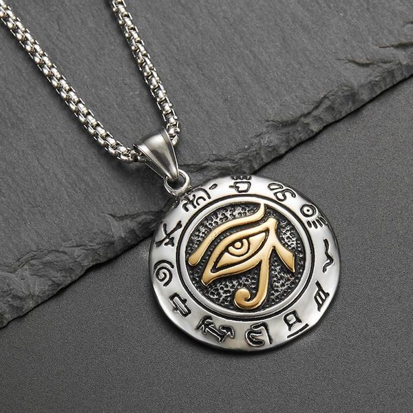 retro demon eye long men necklaces pendants chain punk for boyfriend male stainless steel jewelry creativity gift wholesale pendant, Silver
retro demon eye long men necklaces pendants chain punk for boyfriend male stainless steel jewelry creativity gift wholesale pendant, Silver