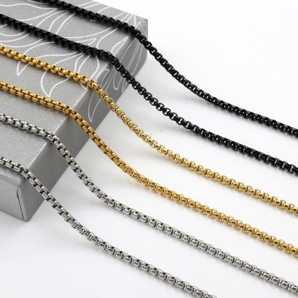 promotions wholesale stainless steel necklace for women and men silver gold jewelry chain fashion pendant man chains
promotions wholesale stainless steel necklace for women and men silver gold jewelry chain fashion pendant man chains