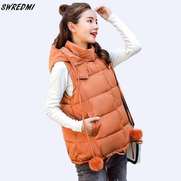 women's vests winter vest women 2021 slim casual thicken sleeveless jackets down cotton warm autumn hooded waistcoat swredmi, Black;white
women's vests winter vest women 2021 slim casual thicken sleeveless jackets down cotton warm autumn hooded waistcoat swredmi, Black;white