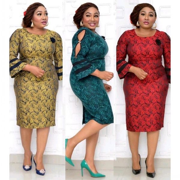 casual dresses african for women plus size slim patchwork color midi es elegant long 2xl-6xl africa clothing i7ns, Black;gray
casual dresses african for women plus size slim patchwork color midi es elegant long 2xl-6xl africa clothing i7ns, Black;gray