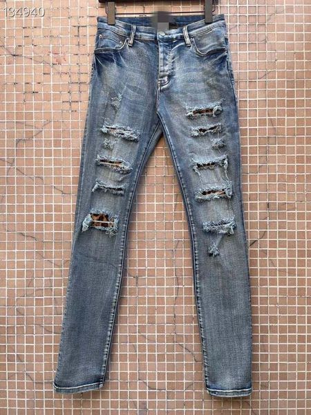 men's jeans zk795 fashion 2021 runway luxury european design party style clothing, Blue
men's jeans zk795 fashion 2021 runway luxury european design party style clothing, Blue