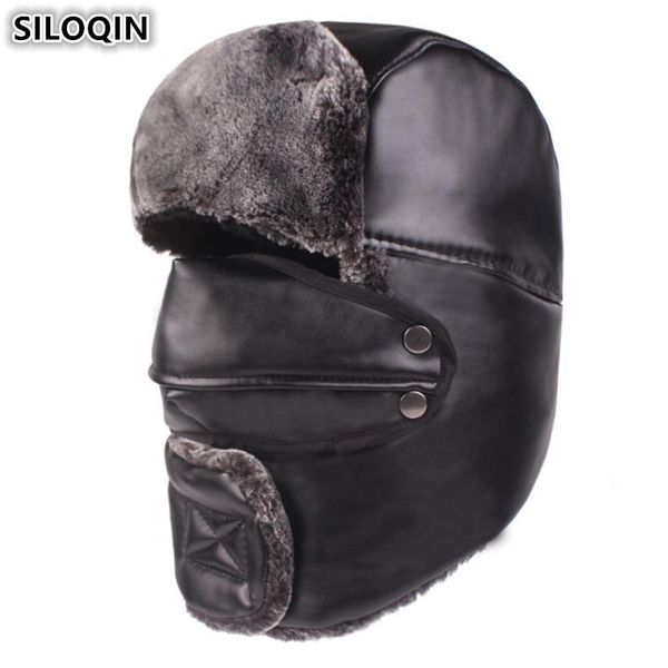 berets siloqin women's earmuffs caps super thick warm bomber hats for men and women winter pu plush warmer windproof hat men's ski, Blue;gray
berets siloqin women's earmuffs caps super thick warm bomber hats for men and women winter pu plush warmer windproof hat men's ski, Blue;gray
