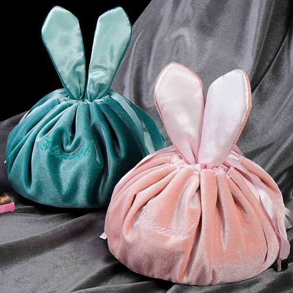 cosmetic bag net red velvet lazy man make-up travel portable rabbit ear cosmetics storage drawstring washing
cosmetic bag net red velvet lazy man make-up travel portable rabbit ear cosmetics storage drawstring washing