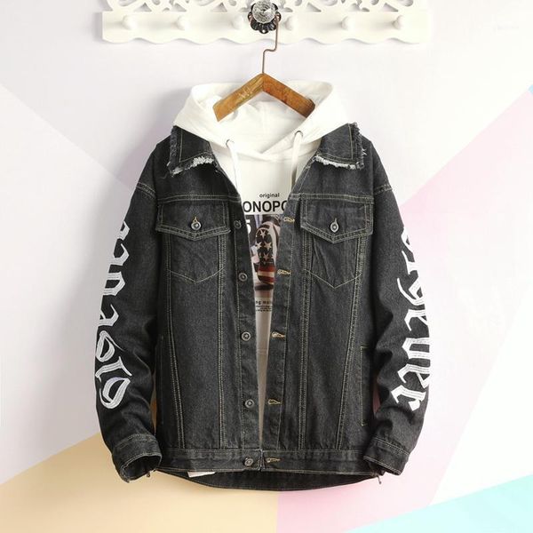 men's jackets mens hip jeans men jacket coat denim trucker wear resistant unlined asian size m-2xl1, Black;brown
men's jackets mens hip jeans men jacket coat denim trucker wear resistant unlined asian size m-2xl1, Black;brown