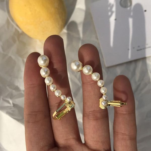 clip-on & screw back simulated pearl earrings fashion ear cuff for women clip on earring earcuff teen mothersday gift beach party jewelry, Silver
clip-on & screw back simulated pearl earrings fashion ear cuff for women clip on earring earcuff teen mothersday gift beach party jewelry, Silver