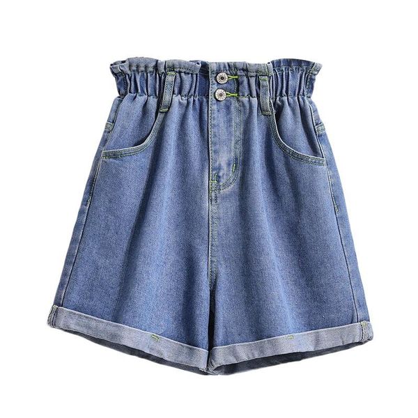 women's shorts plus size 5xl denim summer large black harem ruffle blue elastic high waisted casual loose jeans, White;black
women's shorts plus size 5xl denim summer large black harem ruffle blue elastic high waisted casual loose jeans, White;black