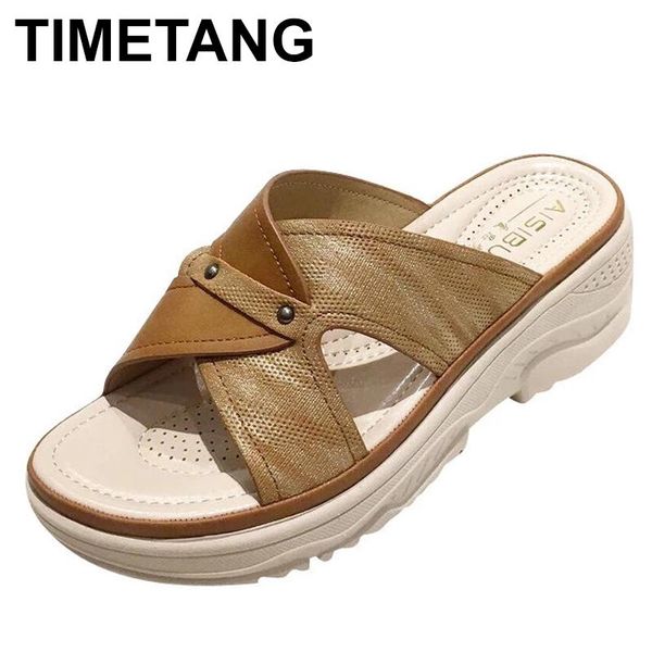 timetangshoes woman 2021 low slippers summer on a wedge flower big size luxury slides med beige heeled sandals pantofle soft des, Black
timetangshoes woman 2021 low slippers summer on a wedge flower big size luxury slides med beige heeled sandals pantofle soft des, Black