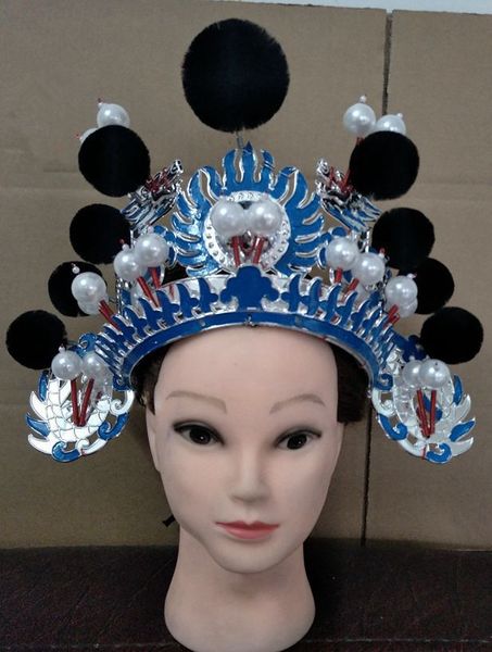 drama hat chinese opera hat opera cosplay drama head avvessories opera head wear halloween cosplay performance hat, Blue;gray
drama hat chinese opera hat opera cosplay drama head avvessories opera head wear halloween cosplay performance hat, Blue;gray
