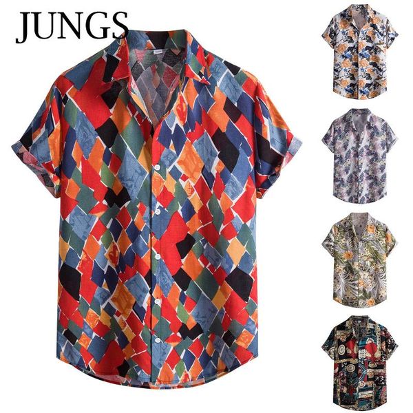 summer short sleeve shirt loose casual print harajuku streetwear hip hop fashion men's shirts 3d printed sleeves, White;black
summer short sleeve shirt loose casual print harajuku streetwear hip hop fashion men's shirts 3d printed sleeves, White;black