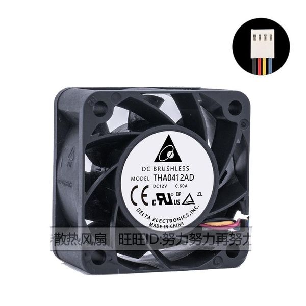 for delta tha0412ad 4cm 4020 dc 12v 0.60a fan dual ball bearing high air flow 40*40*20mm fans & coolings
for delta tha0412ad 4cm 4020 dc 12v 0.60a fan dual ball bearing high air flow 40*40*20mm fans & coolings