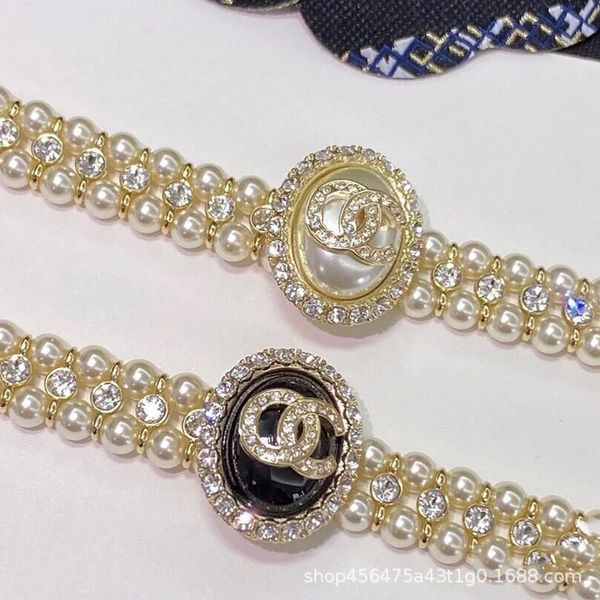 small fragrance rhine-stone two-color clavicle chain double pearl women's net red same double-layer 2021 new female necklace, Silver
small fragrance rhine-stone two-color clavicle chain double pearl women's net red same double-layer 2021 new female necklace, Silver