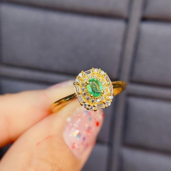 cluster rings shilovem 925 sterling silver real natural emerald fine jewelry women trendy wedding open wholesale 3*4mm jcj0304568agml, Golden;silver
cluster rings shilovem 925 sterling silver real natural emerald fine jewelry women trendy wedding open wholesale 3*4mm jcj0304568agml, Golden;silver