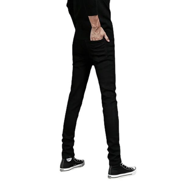 men's jeans autumn and winter plus velvet thick warm for young slim stretch pants, Blue
men's jeans autumn and winter plus velvet thick warm for young slim stretch pants, Blue