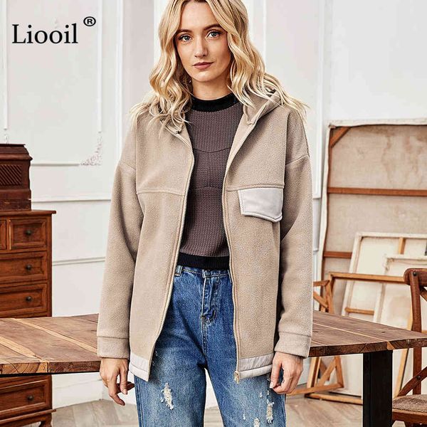 jacket khaki hooded coats and jackets women zip up with pockets long sleeve ladies autumn winter patchwork casual outwear 51ck, Black;brown
jacket khaki hooded coats and jackets women zip up with pockets long sleeve ladies autumn winter patchwork casual outwear 51ck, Black;brown