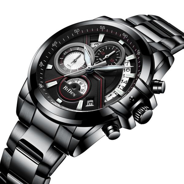 wristwatches biden mens watches 3 dial erkek kol saati business male clock black stainless steel waterproof brand quartz wrist, Slivery;brown
wristwatches biden mens watches 3 dial erkek kol saati business male clock black stainless steel waterproof brand quartz wrist, Slivery;brown