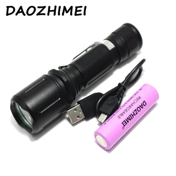xm-l2 led 3-mode usb rechargeable torch light bike lamp lighting lantern+18650 battery +usb line flashlights torches
xm-l2 led 3-mode usb rechargeable torch light bike lamp lighting lantern+18650 battery +usb line flashlights torches