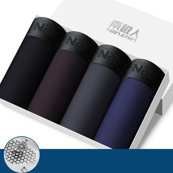 underpants 2/4pcs 2021 men underwear boxer shorts panties solid brand 100% cotton breathable mid waist, Black;white 
underpants 2/4pcs 2021 men underwear boxer shorts panties solid brand 100% cotton breathable mid waist, Black;white