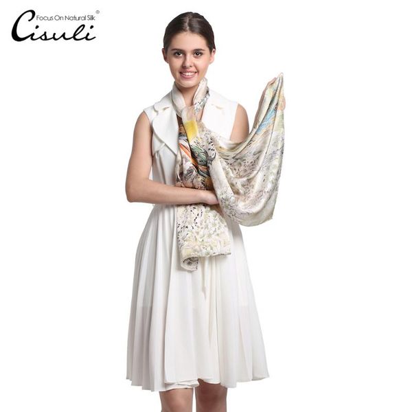 scarves cisuli 100% silk satin scarf 52cmx170cm pure women shawls classic seller-multi-color optional, Blue;gray
scarves cisuli 100% silk satin scarf 52cmx170cm pure women shawls classic seller-multi-color optional, Blue;gray