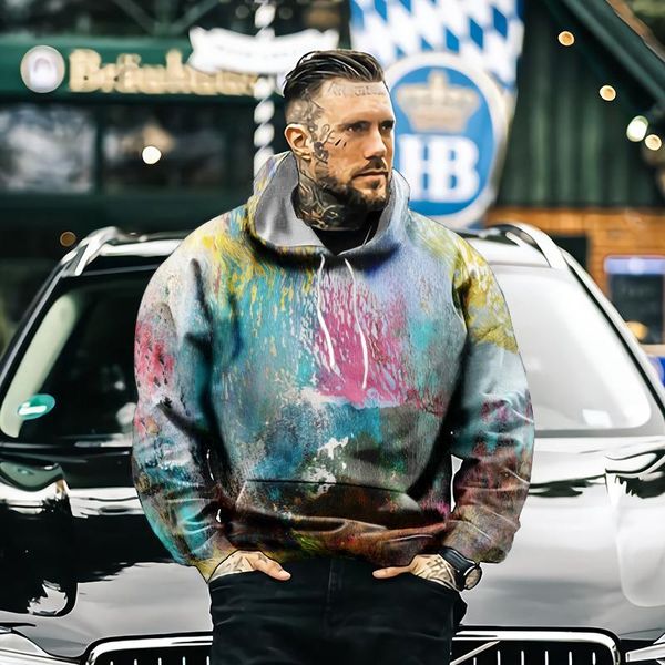 men's hoodies & sweatshirts fashion art painted long-sleeved sweater 3d printing harajuku street hooded hoodie sudadera hombre 6xl, Black
men's hoodies & sweatshirts fashion art painted long-sleeved sweater 3d printing harajuku street hooded hoodie sudadera hombre 6xl, Black