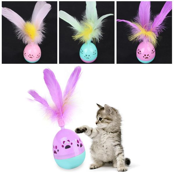 cat toys tumbler rolling scratching ball pet cats toy kitten interactive colorful feather bell balls pets educational puzzle
cat toys tumbler rolling scratching ball pet cats toy kitten interactive colorful feather bell balls pets educational puzzle