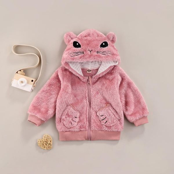 jackets kid girl\u2021s long sleeve plush zipper cardigan cartoon cat embroidery 3d ear hooded winter coat children's clothing, Blue;gray
jackets kid girl\u2021s long sleeve plush zipper cardigan cartoon cat embroidery 3d ear hooded winter coat children's clothing, Blue;gray