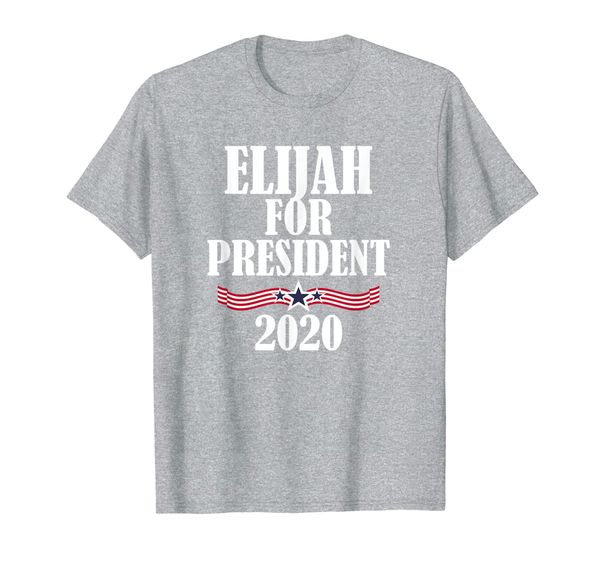 elijah for president 2020 funny name personalized political t-shirt, White;black
elijah for president 2020 funny name personalized political t-shirt, White;black