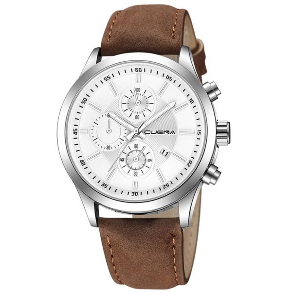 fashion women leather band temperament watch analog quartz wristwatch round dial ladies girl gift clock zegarek damski 45 wristwatches, Slivery;brown
fashion women leather band temperament watch analog quartz wristwatch round dial ladies girl gift clock zegarek damski 45 wristwatches, Slivery;brown