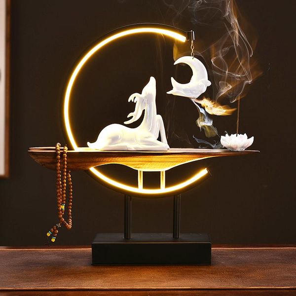 fragrance lamps zen backflow incense burner creative decoration lamp ceramic white deer household lucky agarwood sandalwood decor
fragrance lamps zen backflow incense burner creative decoration lamp ceramic white deer household lucky agarwood sandalwood decor
