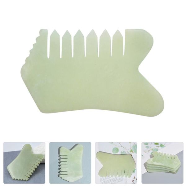 hair brushes 1pc jade stone comb head scalp massager scraping plate for adults, Silver
hair brushes 1pc jade stone comb head scalp massager scraping plate for adults, Silver