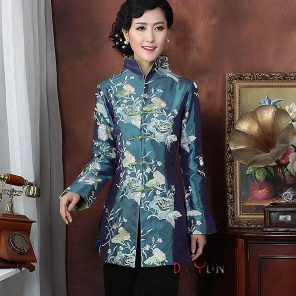 women's trench coats spring orange pink lapel traditional embroidery chinese costume middle-aged mom long-sleeved, Tan;black
women's trench coats spring orange pink lapel traditional embroidery chinese costume middle-aged mom long-sleeved, Tan;black