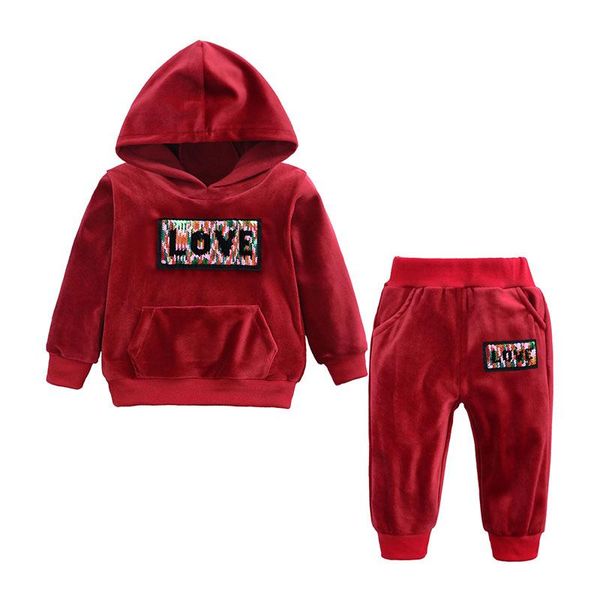 velvet hooded kids clothes girl outfit spring autumn baby fashion children boys clothing 1-6 years child tracksuits sets, White
velvet hooded kids clothes girl outfit spring autumn baby fashion children boys clothing 1-6 years child tracksuits sets, White