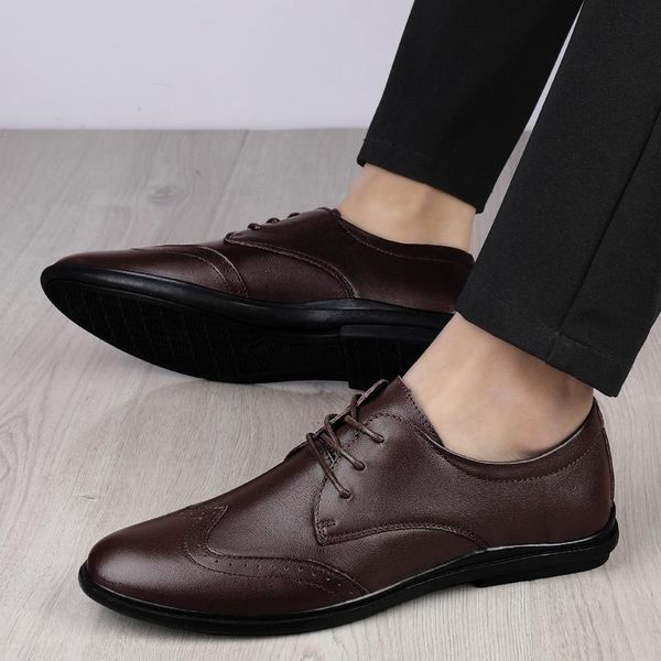 mens formal dress shoes genuine leather oxfords for men italian wedding lace up brogue, Black
mens formal dress shoes genuine leather oxfords for men italian wedding lace up brogue, Black