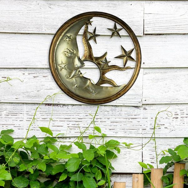 decorative objects & figurines metal moon sun hanging pendant waterproof wall-mounted art craft rust-proof wall ornament home background han
decorative objects & figurines metal moon sun hanging pendant waterproof wall-mounted art craft rust-proof wall ornament home background han