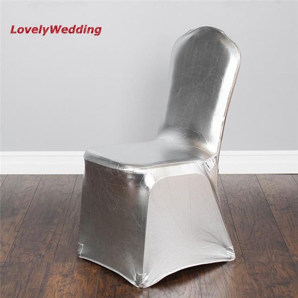 chair covers metallic silver banquet stretch cover/spandex covering the chairs for wedding party decorations
chair covers metallic silver banquet stretch cover/spandex covering the chairs for wedding party decorations