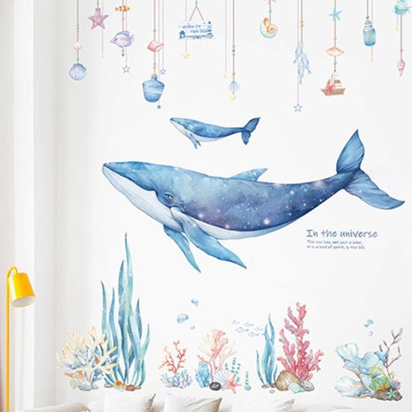wall stickers coral whale ocean theme decals children's room living bedroom tile waterproof
wall stickers coral whale ocean theme decals children's room living bedroom tile waterproof
